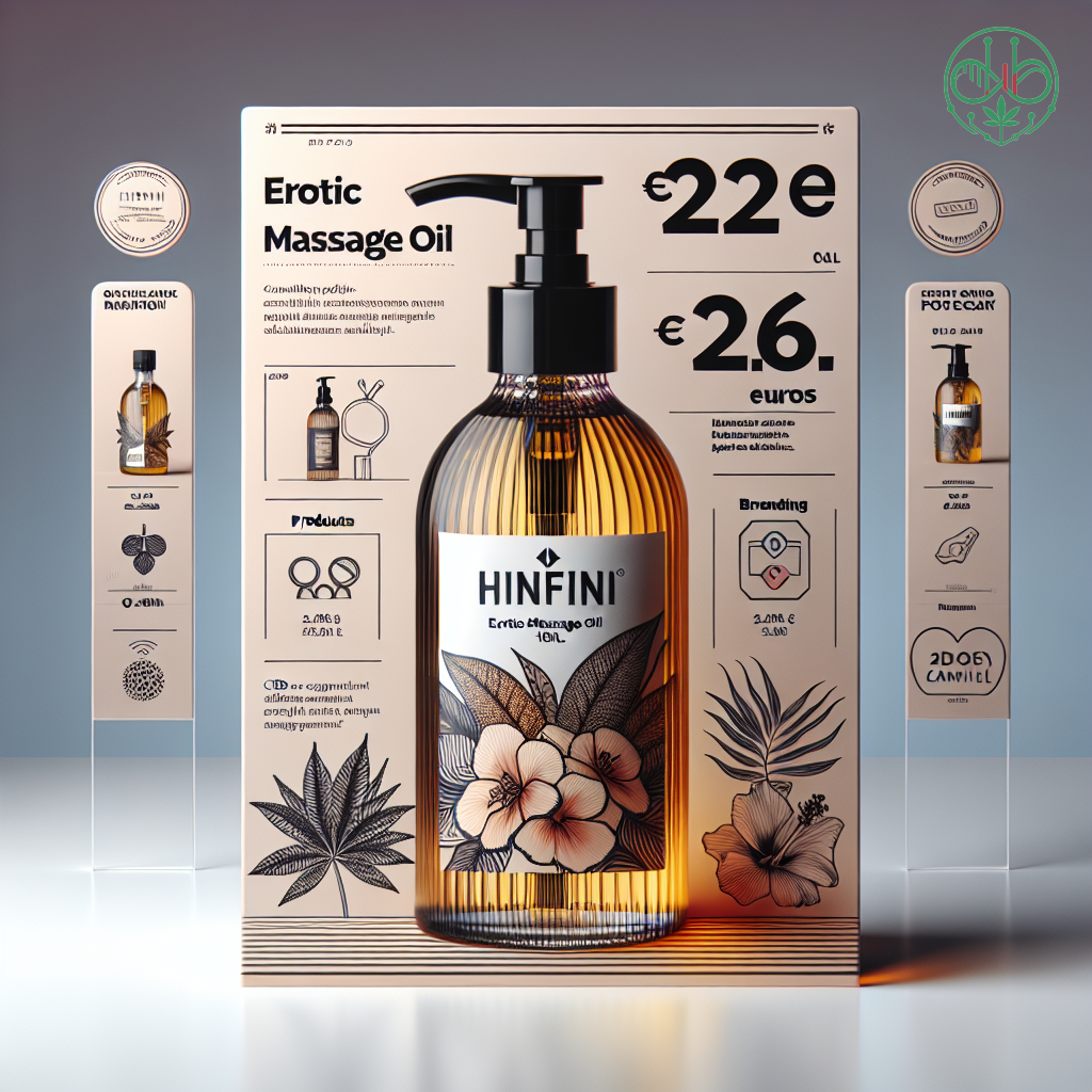 HINFINI - Huile de massage Erotique 100ml